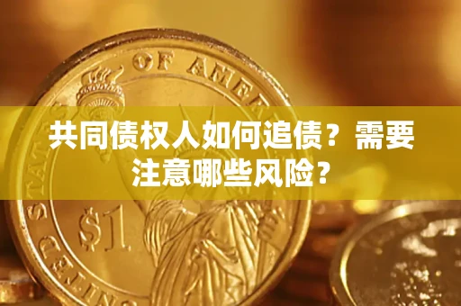 武汉共同债权人如何追债？需要注意哪些风险？