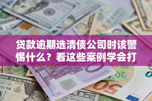 武汉贷款逾期选清债公司时该警惕什么？看这些案例学会打翻身仗