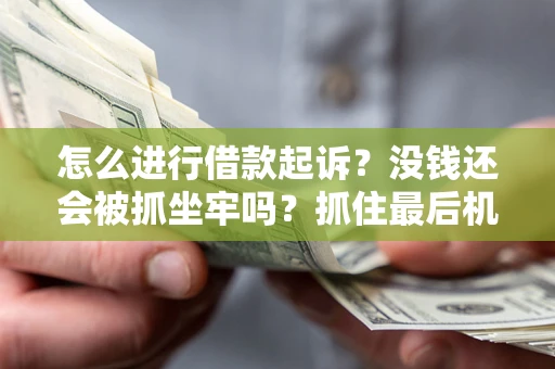 武汉怎么进行借款起诉？没钱还会被抓坐牢吗？抓住最后机会！