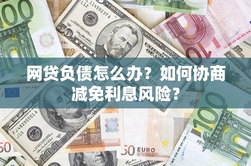 武汉网贷负债怎么办？如何协商减免利息风险？