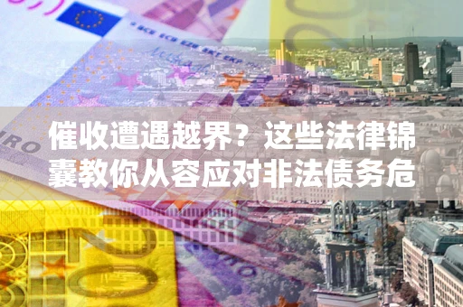 武汉催收遭遇越界？这些法律锦囊教你从容应对非法债务危机