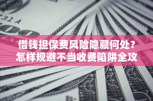 武汉借钱担保费风险隐藏何处？怎样规避不当收费陷阱全攻略！