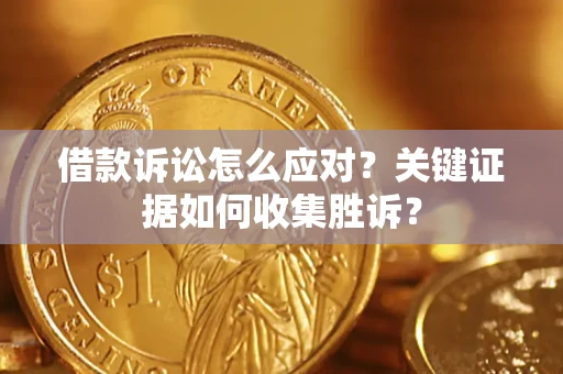 武汉借款诉讼怎么应对？关键证据如何收集胜诉？